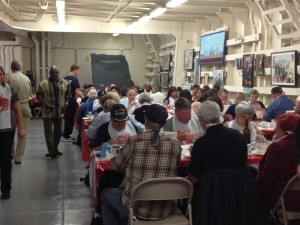 A full house aboard the SS Red Oak Victory for the first ever crab feed! 